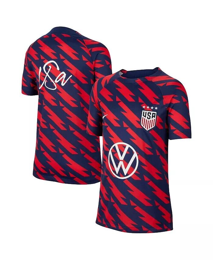 

Предматчевая футболка Big Boys Red USWNT Academy Pro Nike