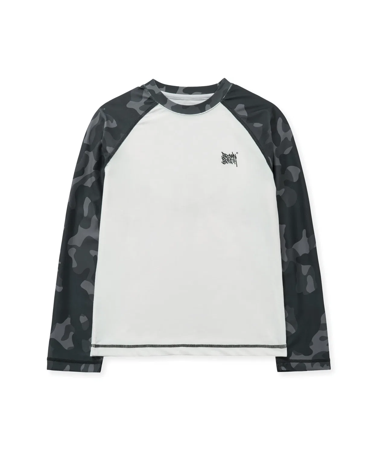 Детский комплект для плавания Camo Rash Guard с шортами от Brownbreath Kids — фото 2