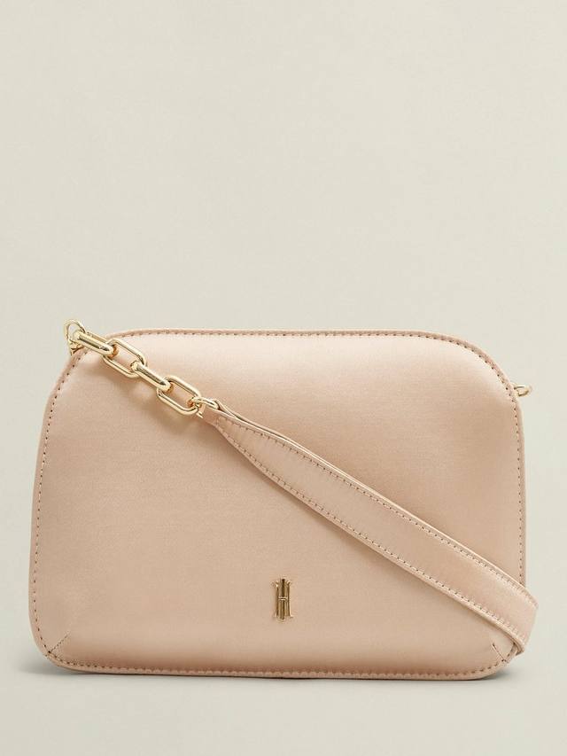 

Миланская атласная клатч-сумка Hobbs, Warm Taupe