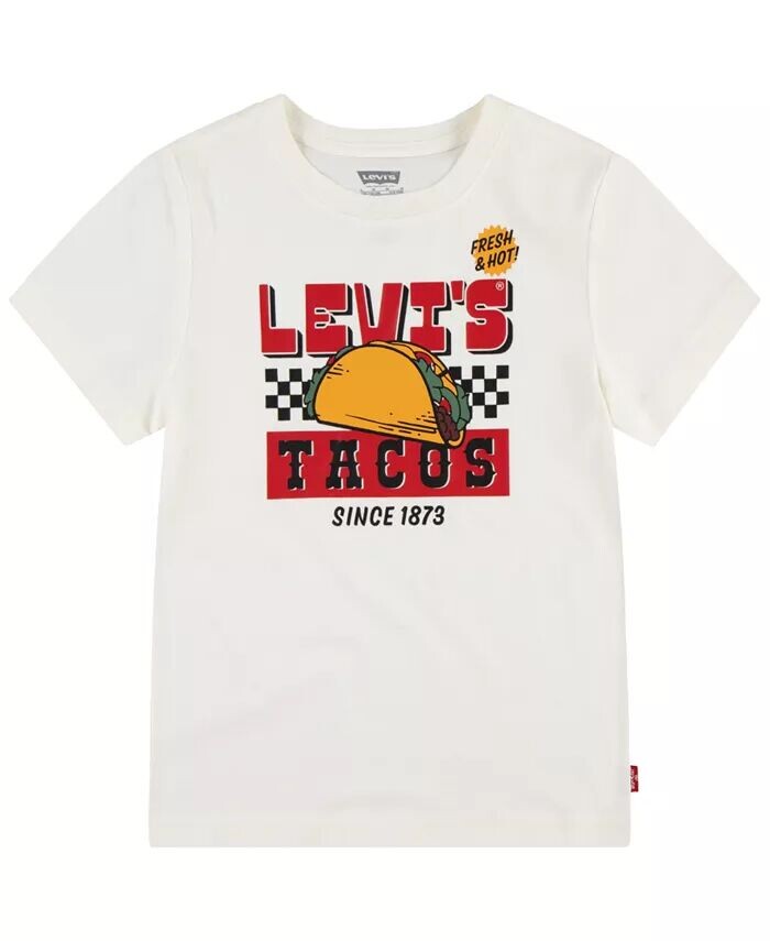 

Футболка Little Boys Fresh Hot Tacos Levi'S, белый