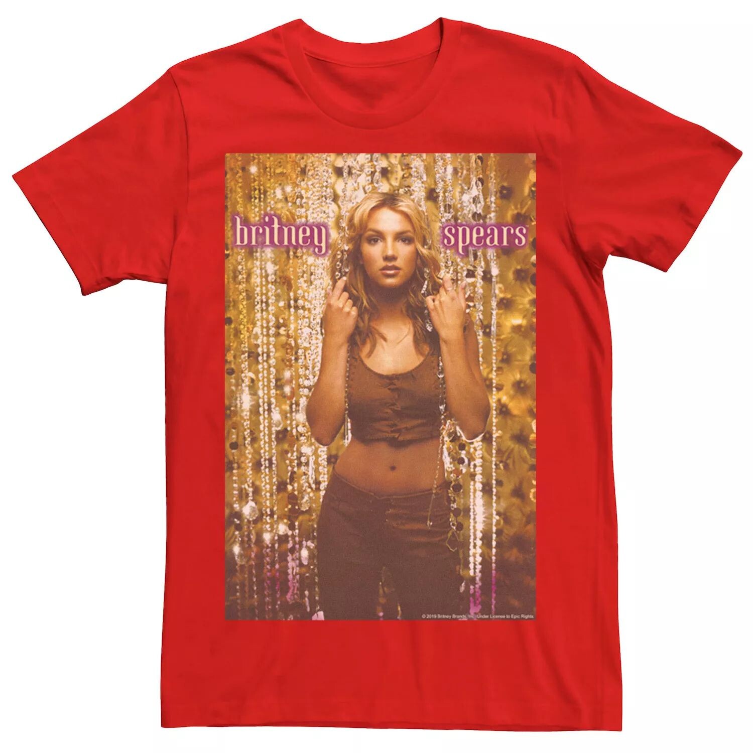 

Мужская футболка Britney Spears Oops I Did It Again Postere Licensed Character