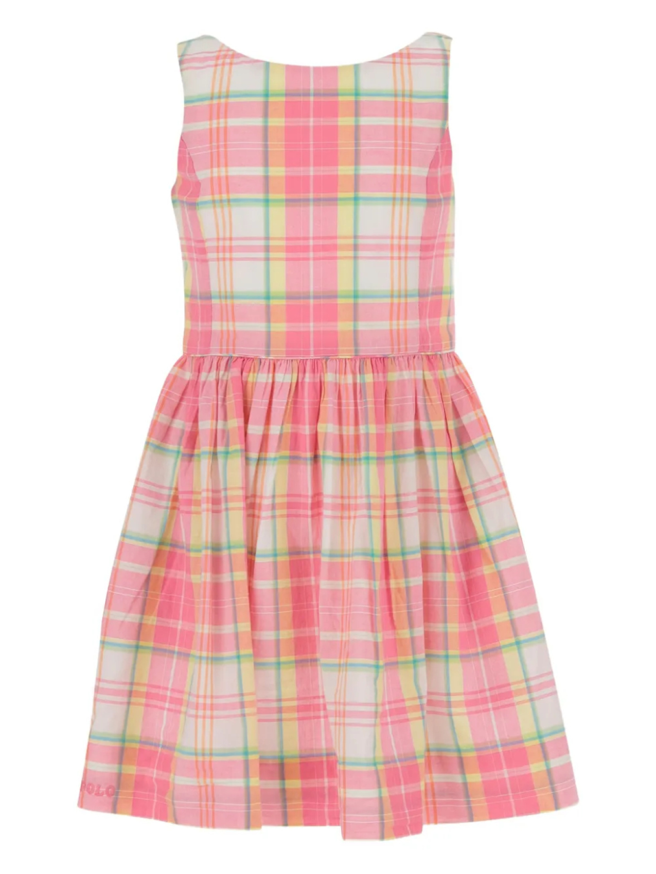 

Платье в клетку POLO RALPH LAUREN KIDS, розовый