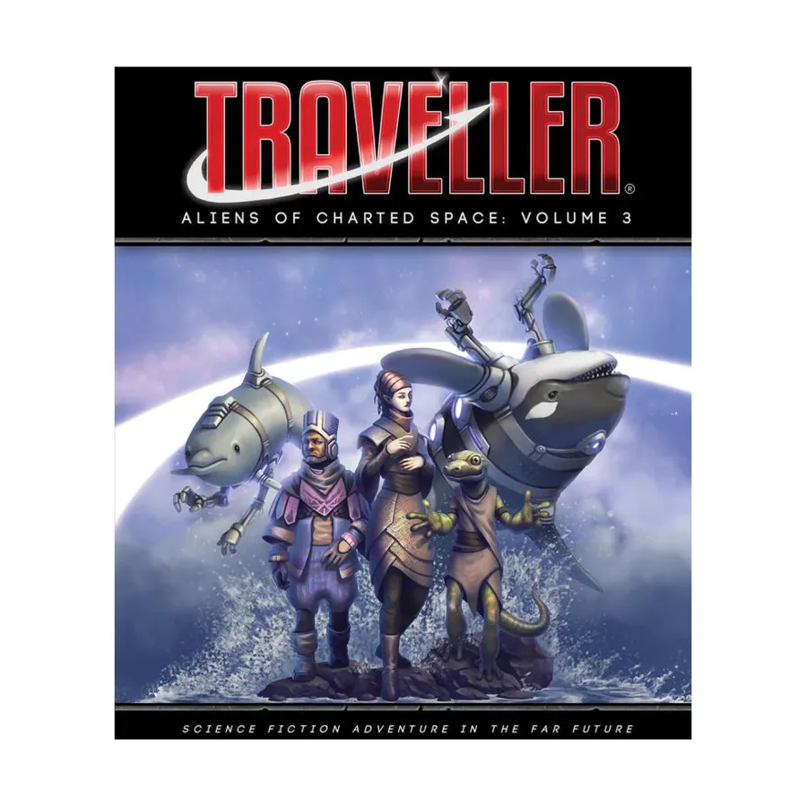 

Aliens of Charted Space Volume 3, Traveller (Mongoose 2nd Edition) - Core & Assorted, твердый переплет