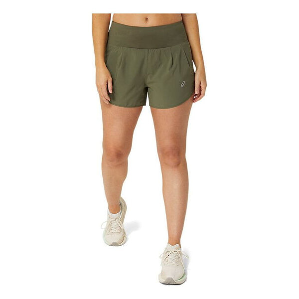 

Шорты road 3.5inch running shorts 'mantle green' Asics, зеленый