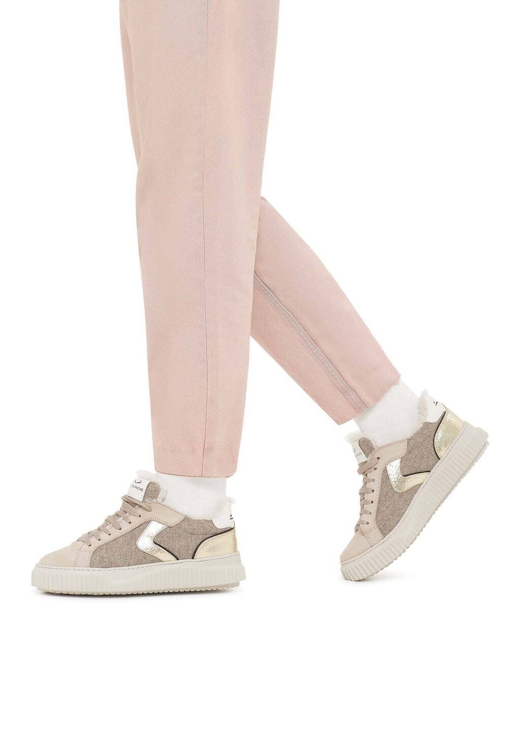 

Низкие кроссовки Lipari Voile Blanche, цвет grau gold