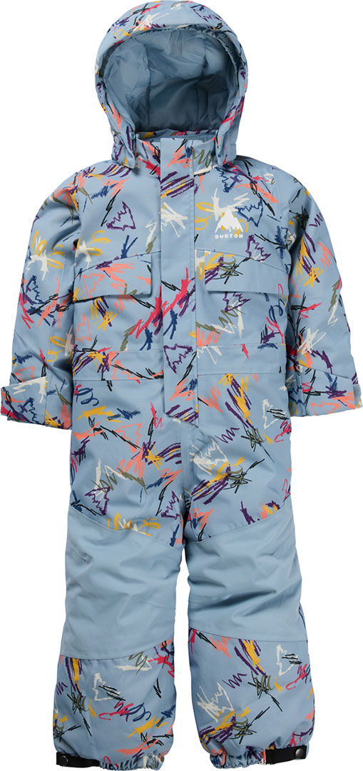 

Burton Детский комбинезон one piece overall scribble 18m