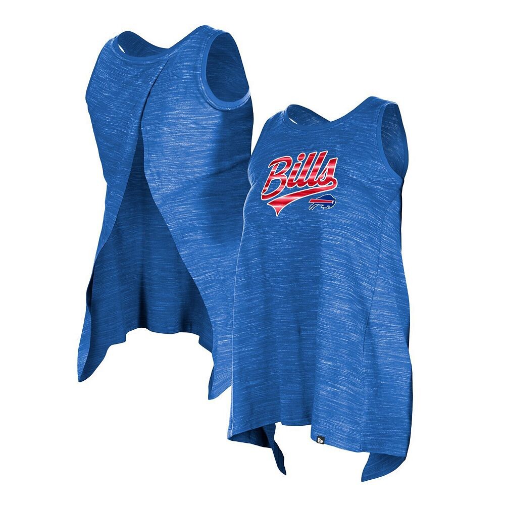 

Женская майка New Era Royal Buffalo Bills Space Dye Active, цвет Bil Blue
