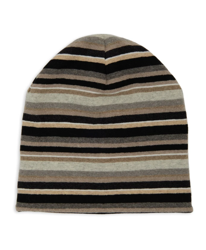 

Двусторонняя флисовая шапка с полосками. Gallo, мультиколор