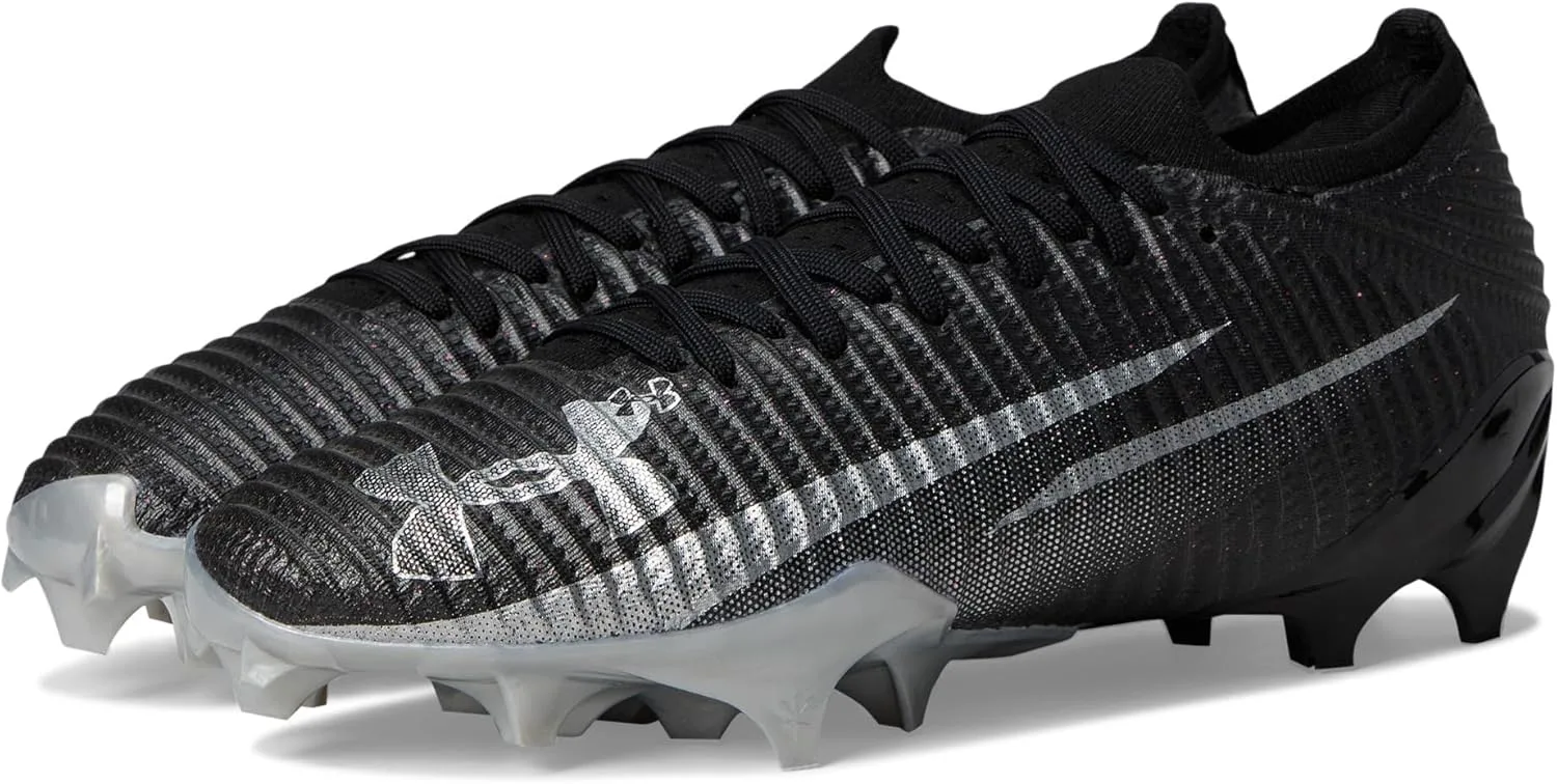 

Футбольные бутсы Under Armour Blur Pro для мужчин, черный/металлик серебристый