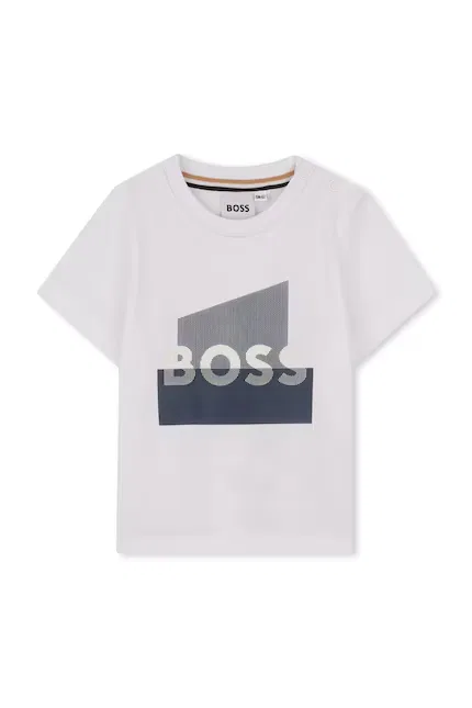 Футболка хлопковая BOSS, белый