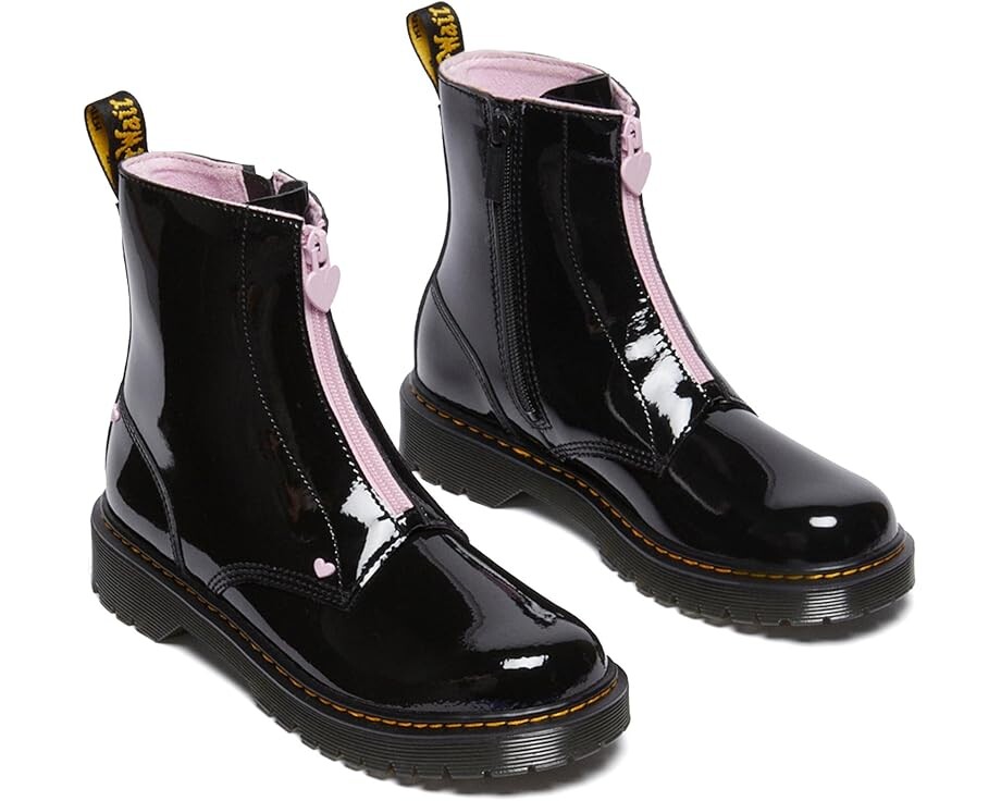 

Ботинки Dr. Martens Kid's Collection Bex Heart Zip Boot Youth, черный