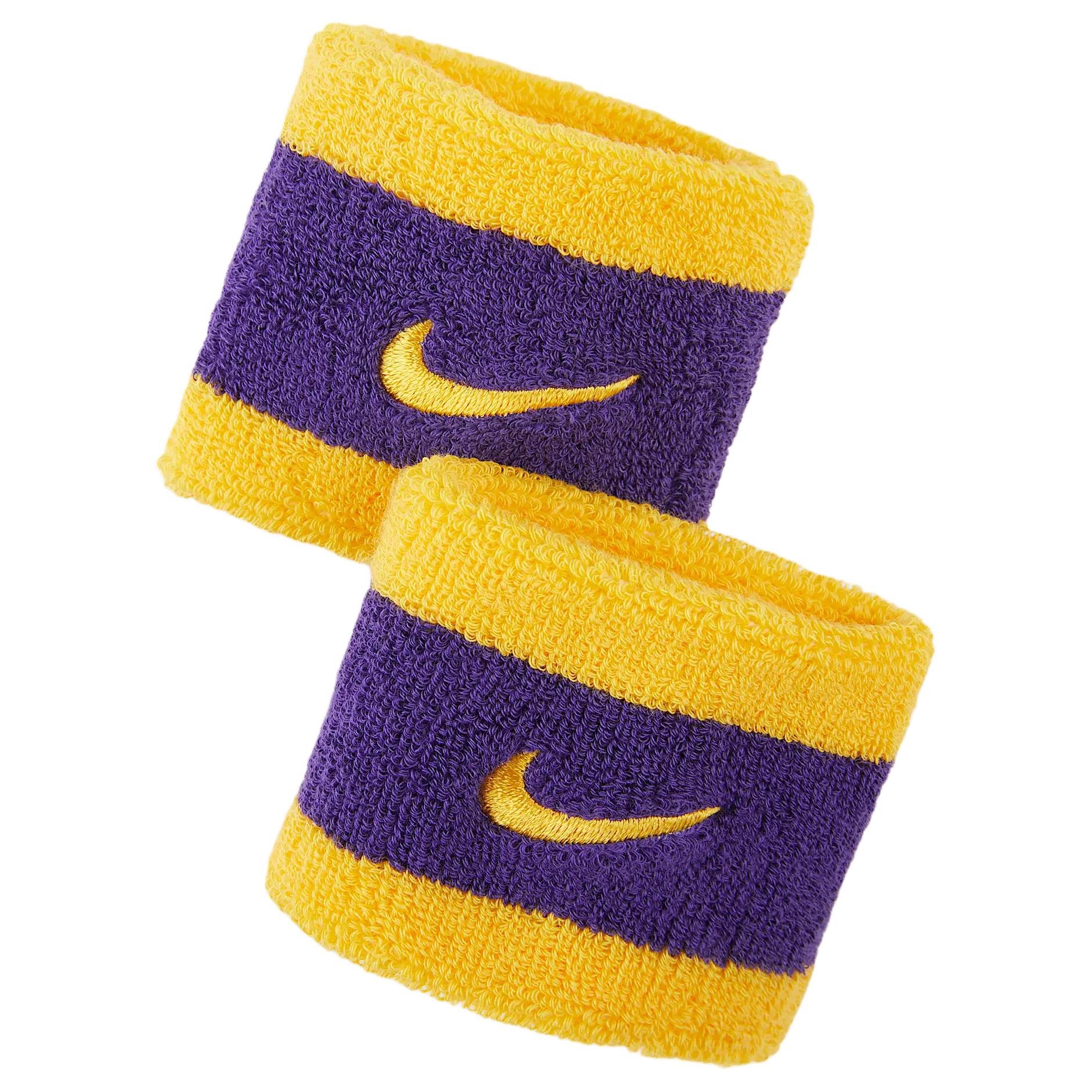 

Nike Спортивные нарукавники дышащие универсальный размер желтый и фиолетовый комбинированный эластичная ткань унисекс