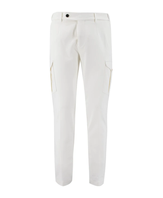 

Мужские брюки с накладными карманами Berwick, белый
