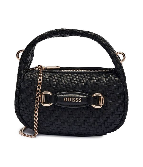 

Сумка через плечо Guess на цепочке, черный