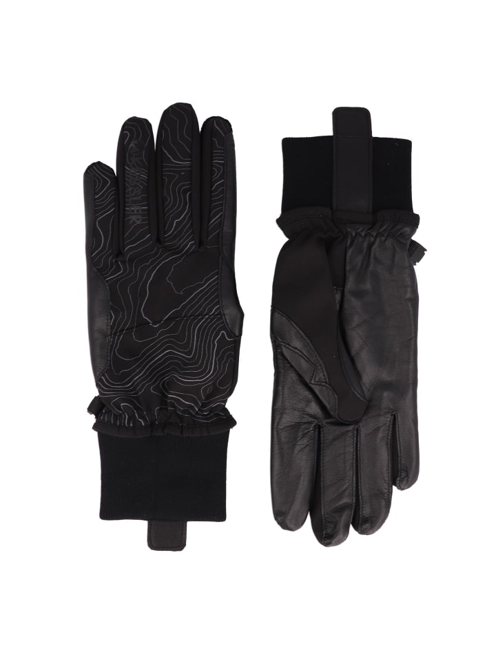 

Kessler Спортивные кожаные перчатки Hafjell черного цвета