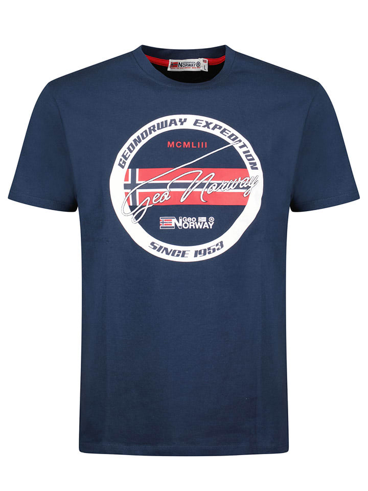 

Geographical Norway Рубашка "Jaris" темно-синего цвета