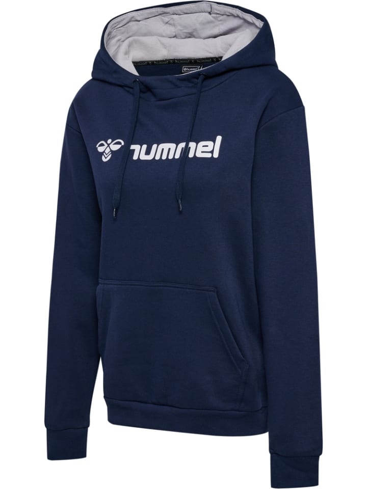 

Hummel Спортивная футболка «Hmlmover Cotton Hoodie Woman» синего цвета, Синий, Hummel Спортивная футболка «Hmlmover Cotton Hoodie Woman» синего цвета