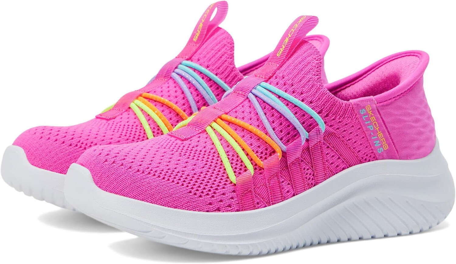 

Кроссовки Slip-Ins-Ultra Flex 3.0 303824L SKECHERS KIDS, цвет Hot Pink/Multi