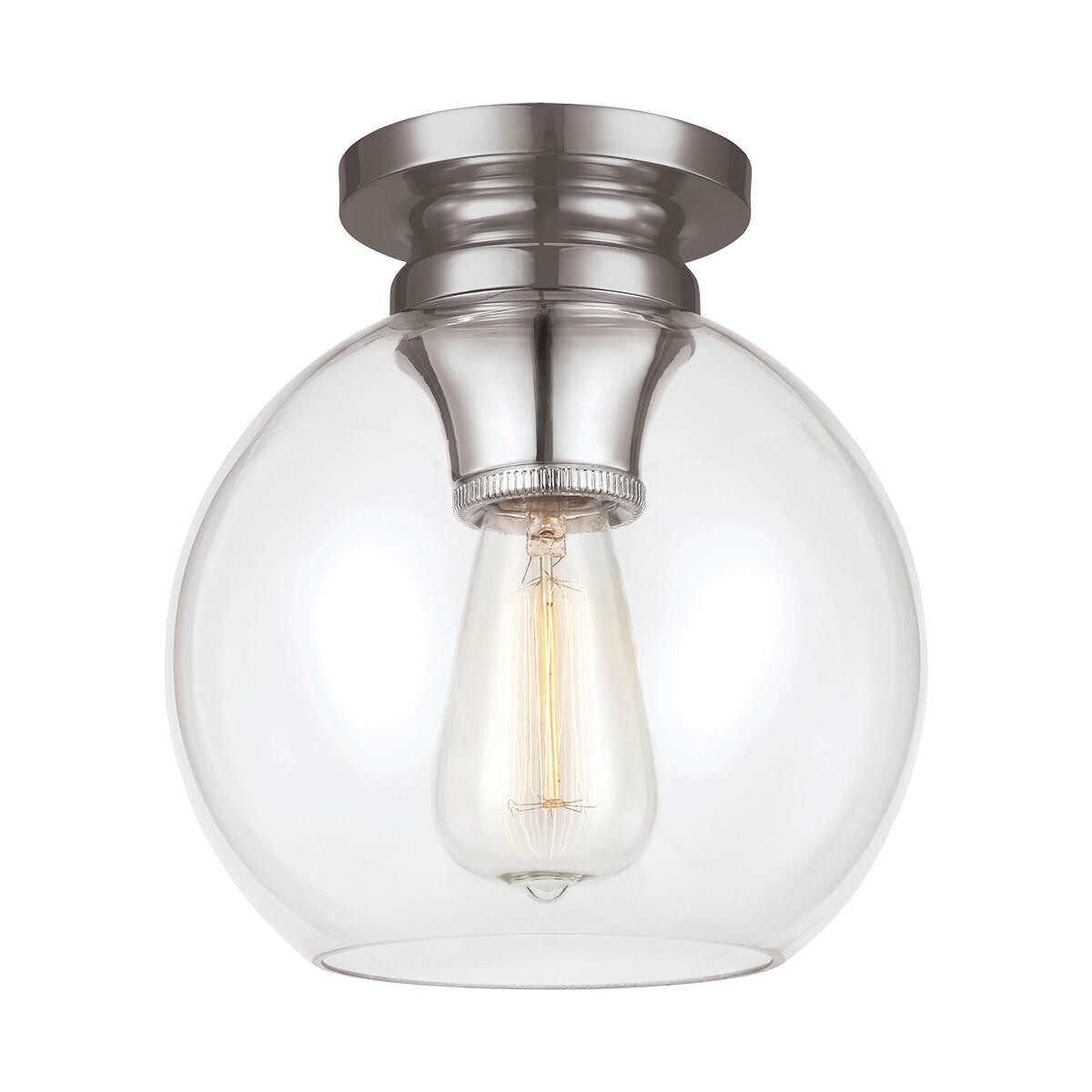 

Потолочный светильник Elstead Lighting, 21,6x23,5 см, никельной