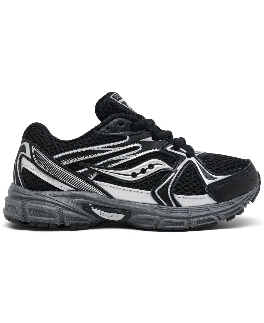 Детские кроссовки Little Kids Ride Millennium Casual от Finish Line Saucony, черный — фото 2