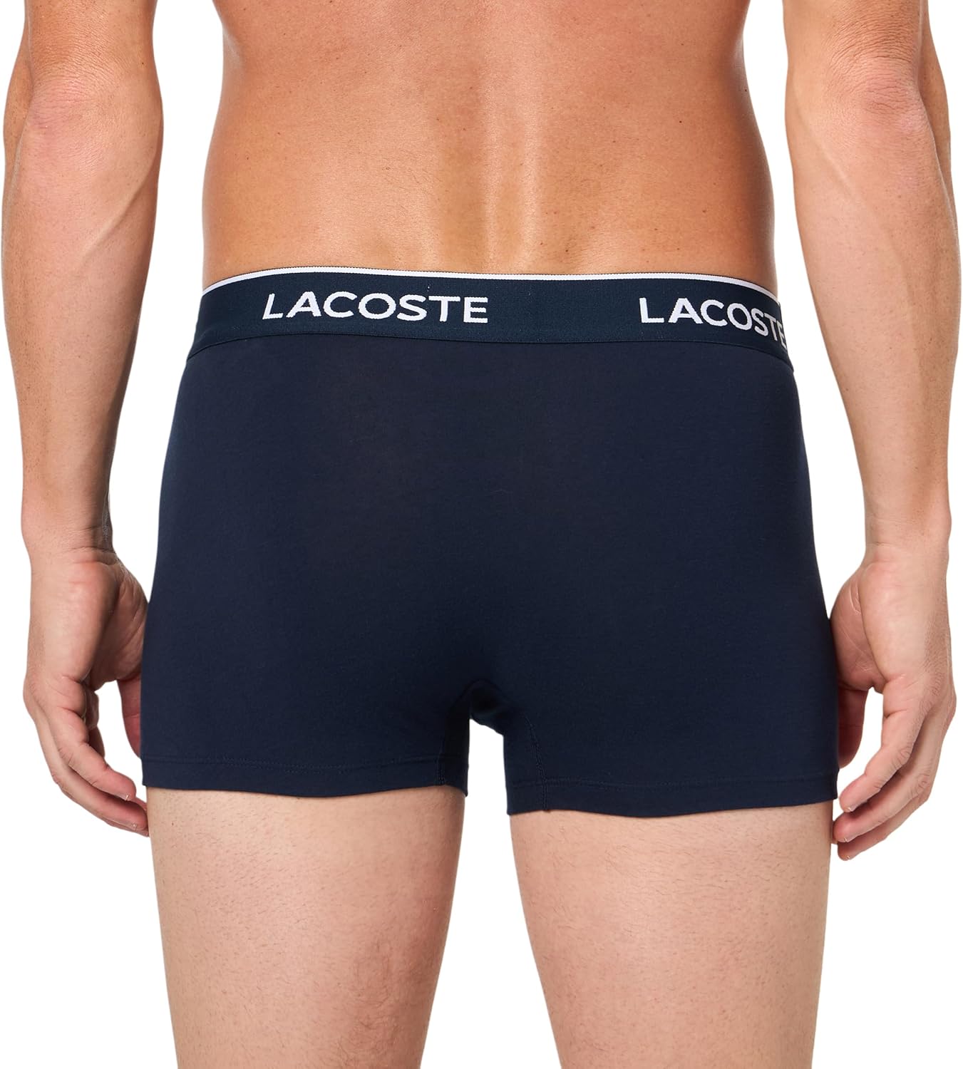 Трусы Lacoste Essentials, комплект из 5 штук, темно-синие — фото 3