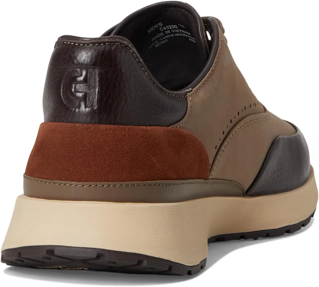 Кроссовки Cole Haan Luxe Mile, Irish Coffee Nubuk Dark Chocolate Oat — фото 3