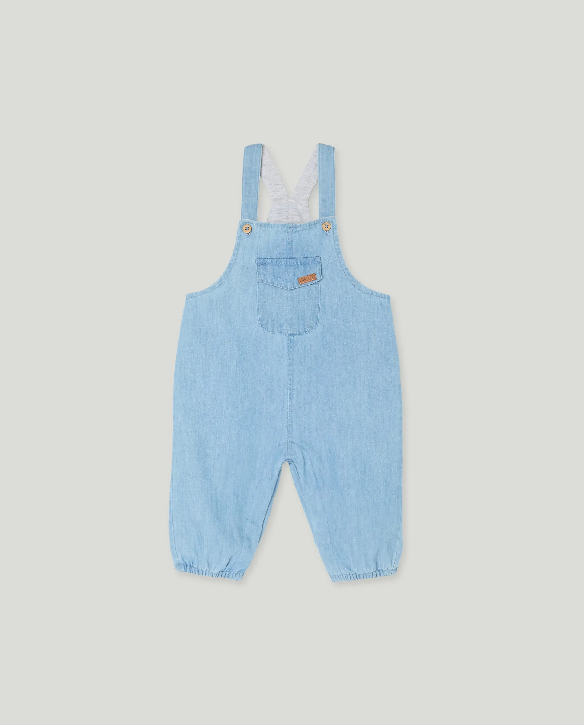 

Длинные брюки из гладкого сатина для малышей Baby El Corte Inglés, бледно-голубой
