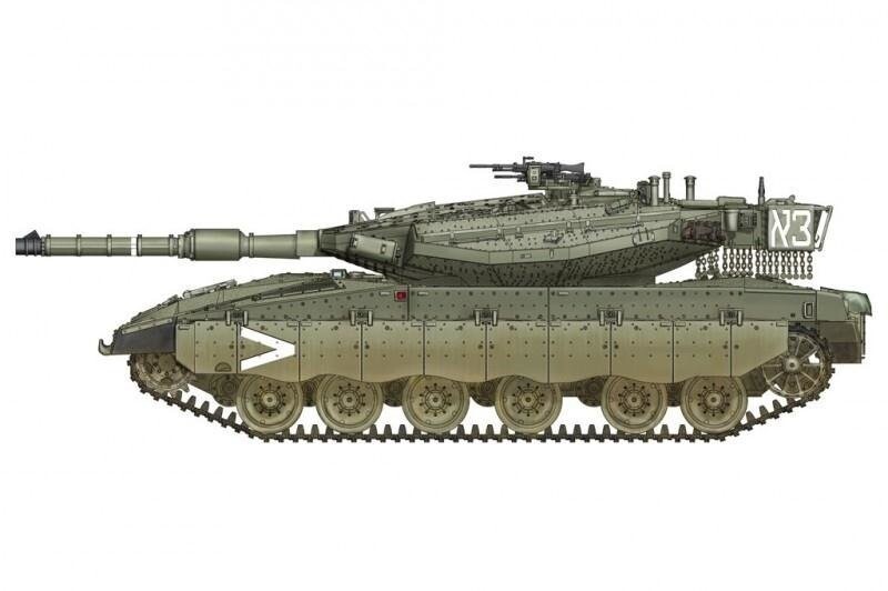 

ЦАХАЛ Меркава MkIIID Hobby Boss