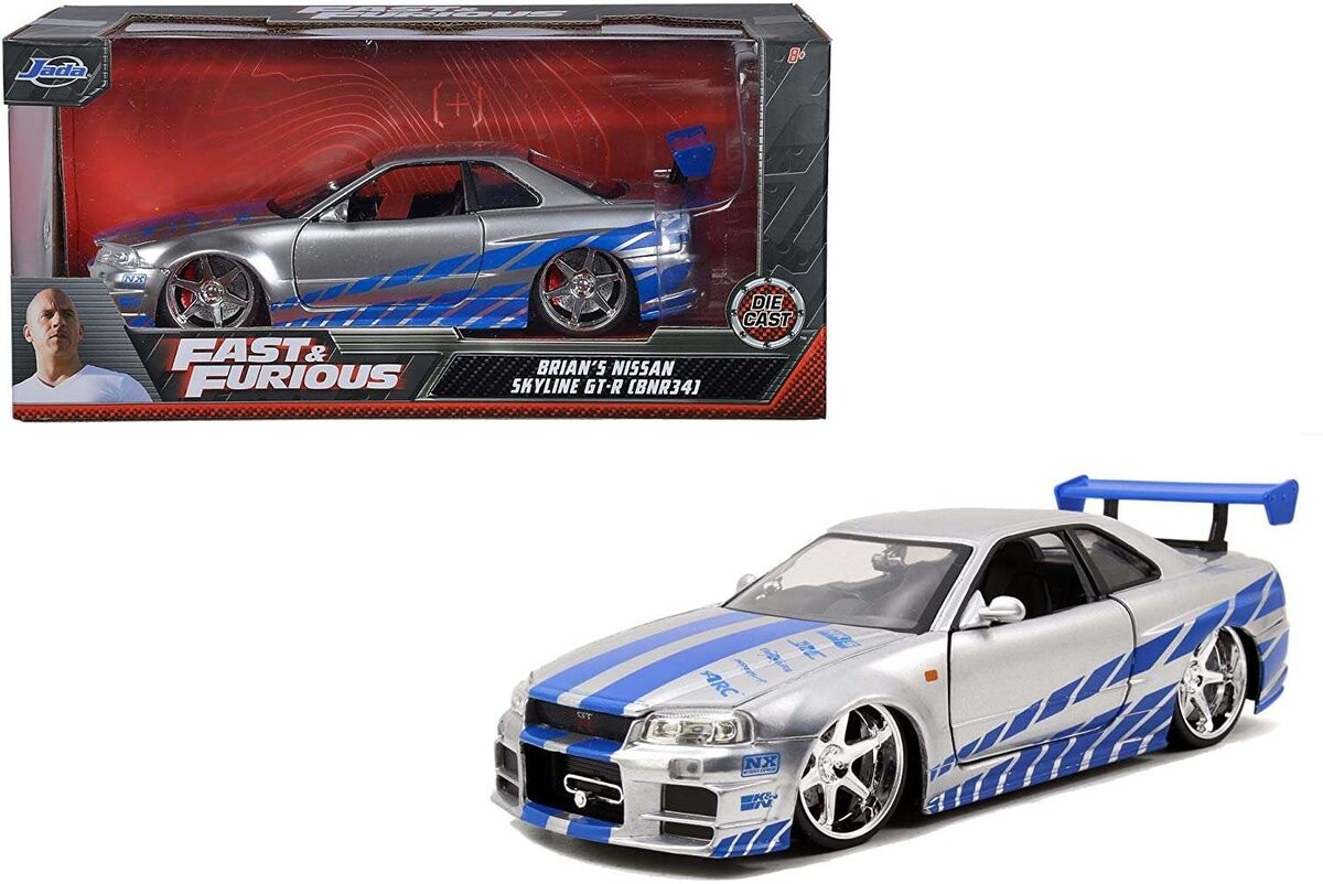 

Nissan Skyline GT-R Брайана из «Форсажа» Jada