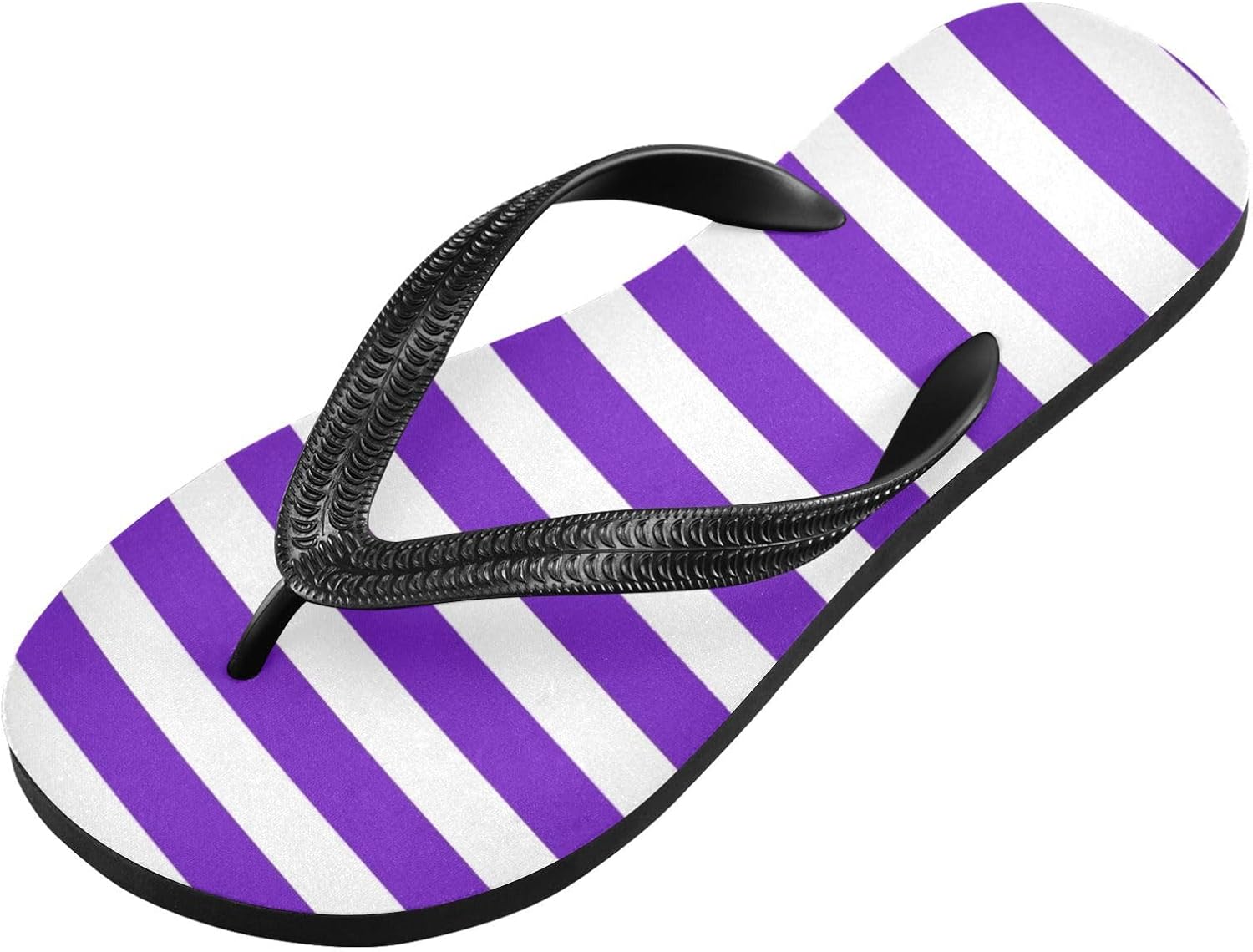 

Темно-фиолетовые пляжные шлепанцы с ремешком, резиновые нескользящие летние тапочки для женщин и мужчин Sinestour