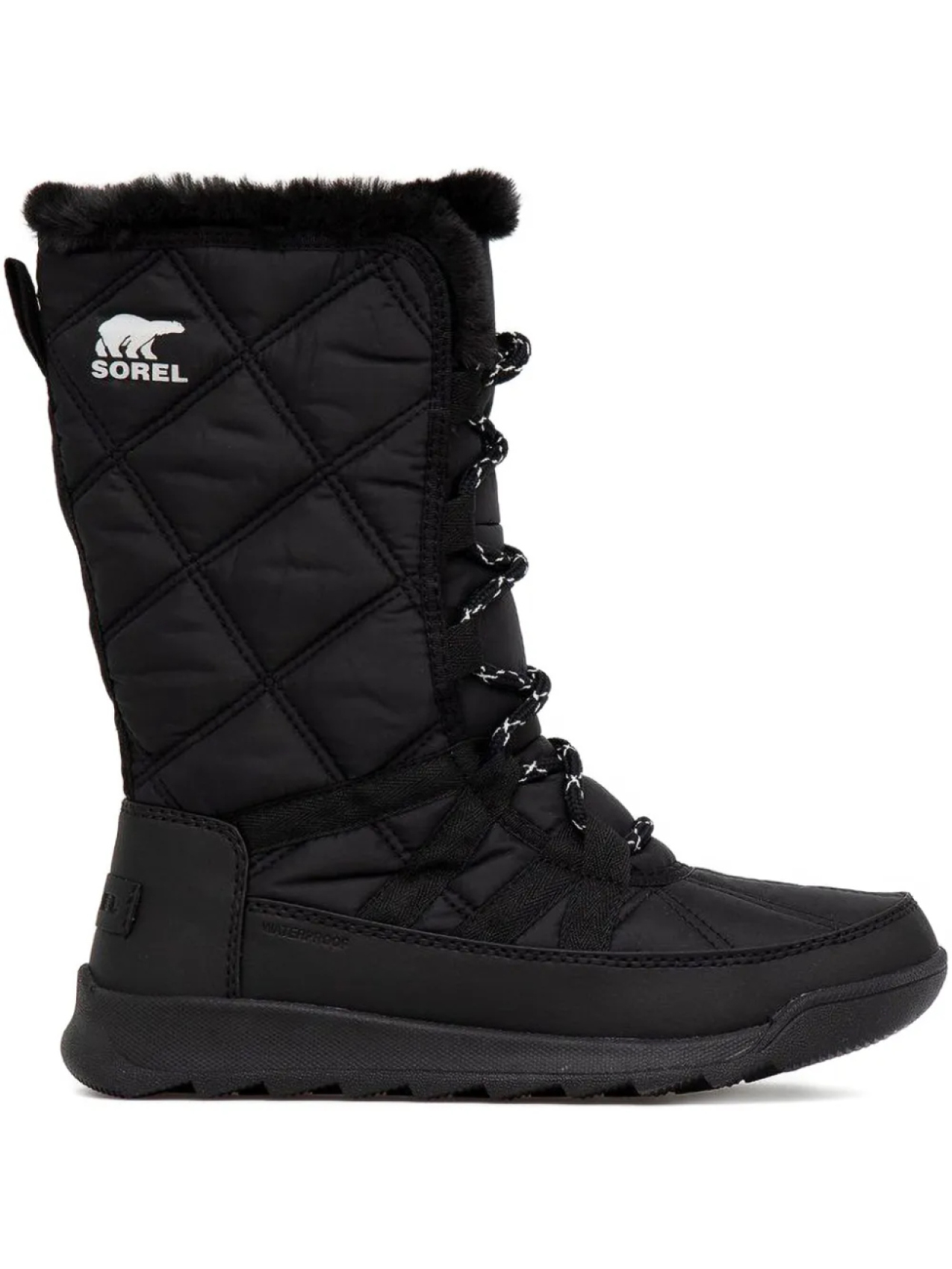 Ботинки женские SOREL Whitney стеганые, черный