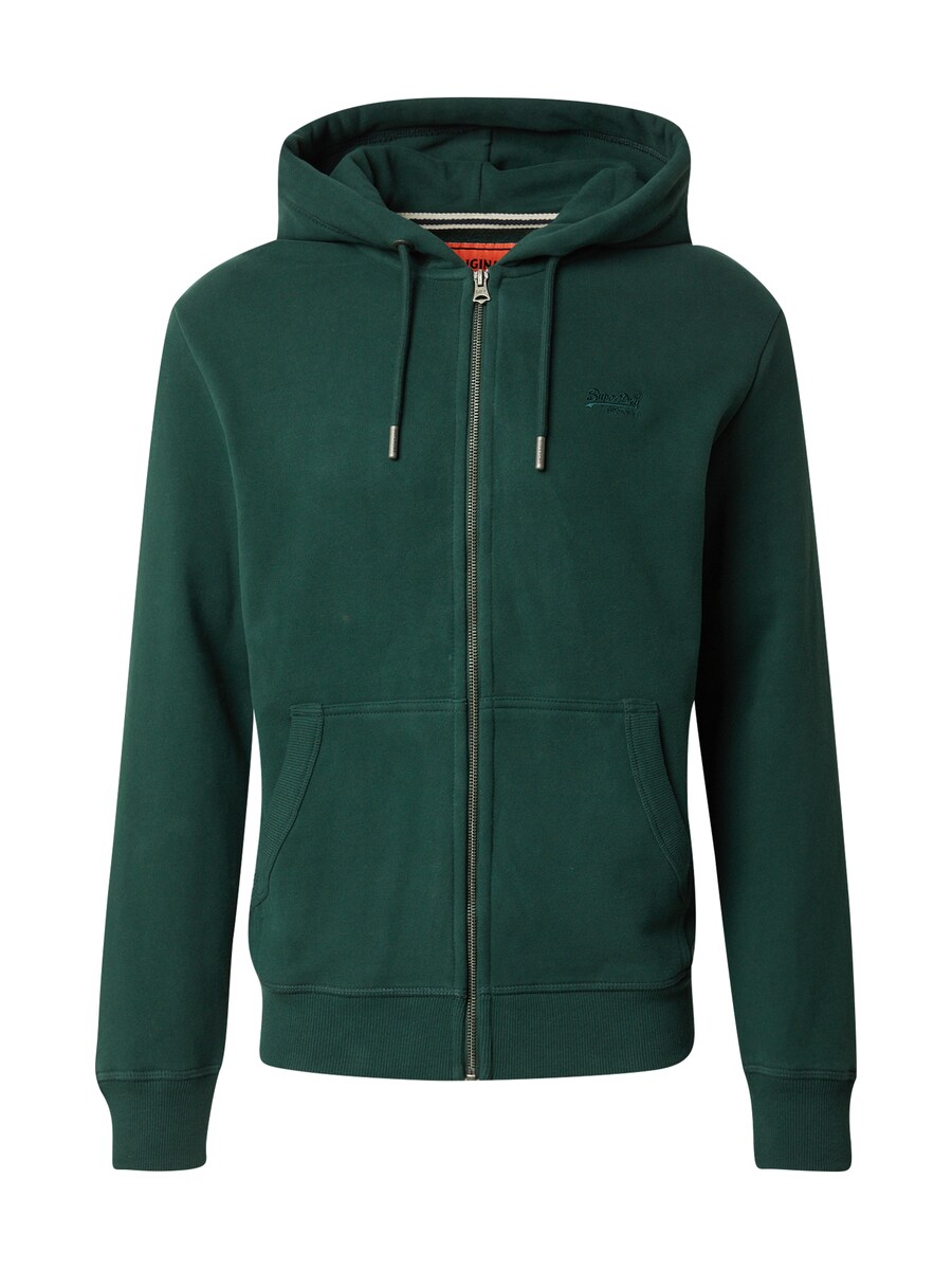 

Худи с капюшоном на молнии Superdry ESSENTIAL, Dark green