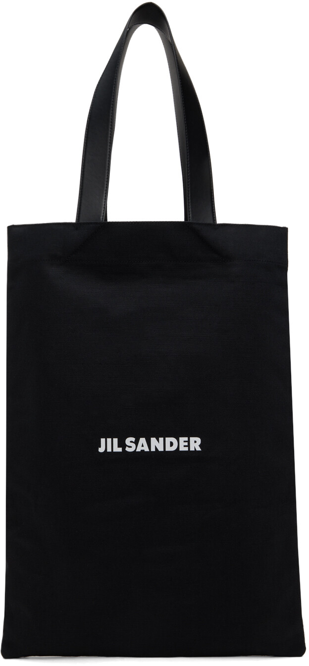 

Черная большая сумка-книга Jil Sander