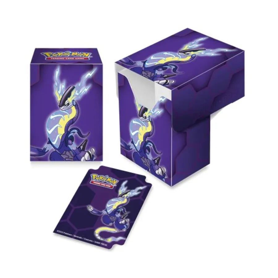 

Коробка для колоды с полным обзором — Мирайдон, Official Pokemon Deck Boxes