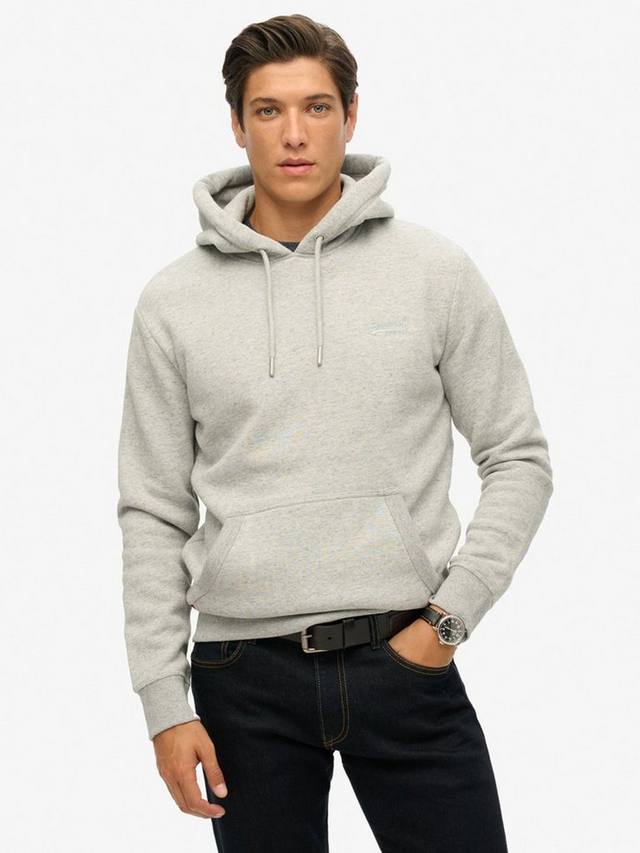 

Толстовка с логотипом essential Superdry, серый