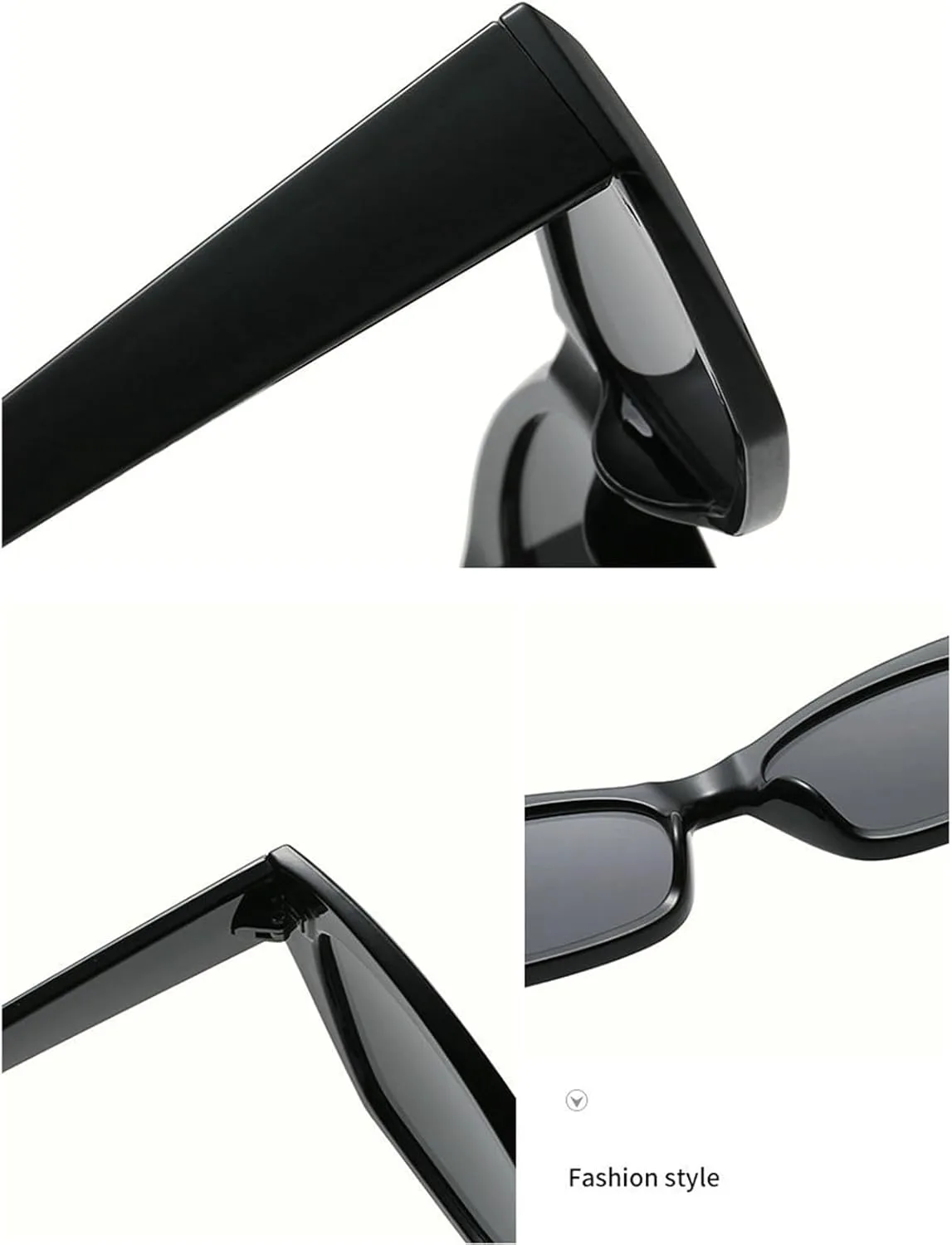 

Солнцезащитные очки Willochra Vintage Cat Eye для женщин, 2025 год, стильные градиентные оттенки, модные, роскошные, квадратные, в стиле панк, с заклепками, C3