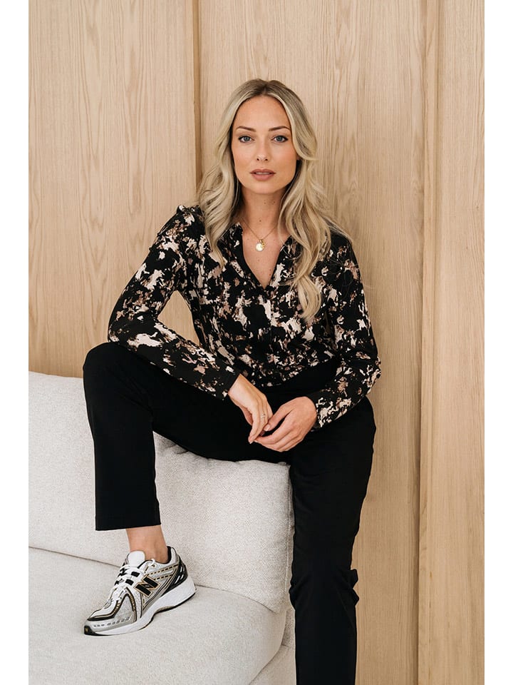 

Блузка Vayen черного/коричневого цвета &Co Woman