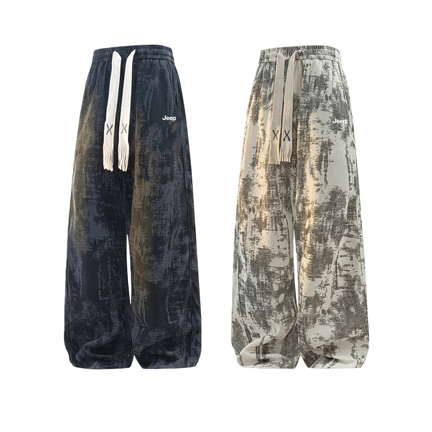 

Повседневные брюки Unisex утепленные с флисовой подкладкой прямого кроя Jeep, черный with белый floral+heather белый (fleece-lined 2 pack)