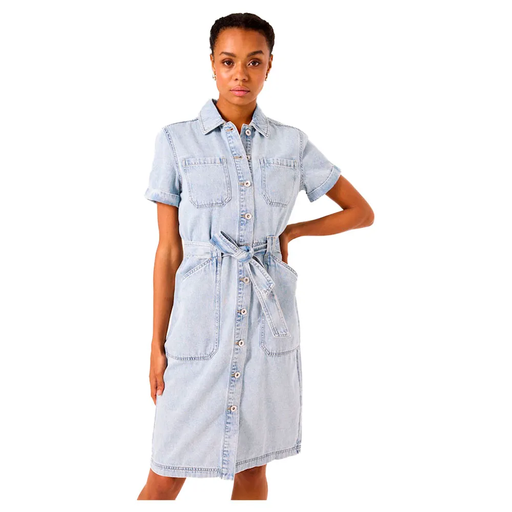 

Платье миди с коротким рукавом Garcia C50285, синий