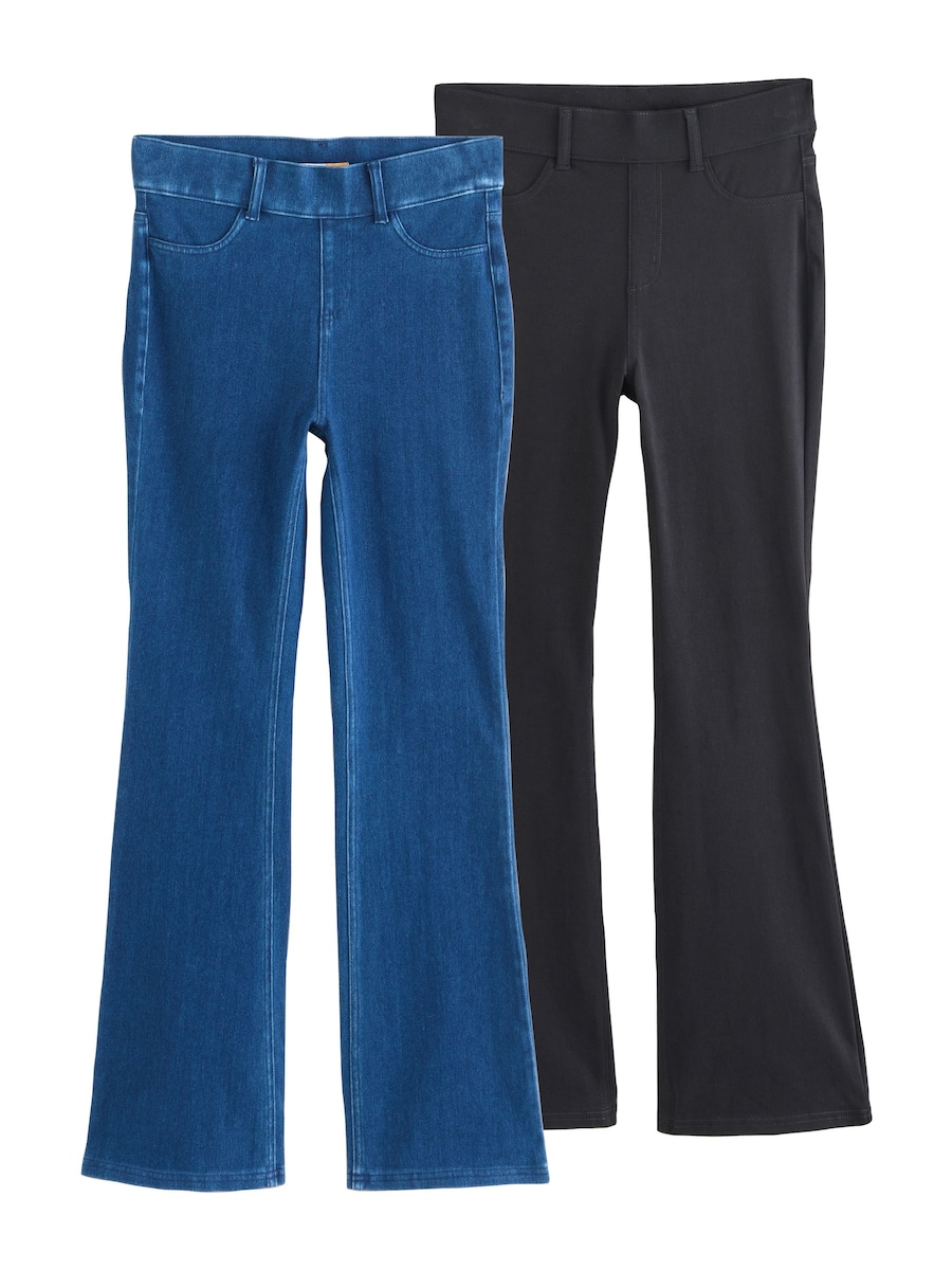 

Укороченные джеггинсы Next, синий/черный