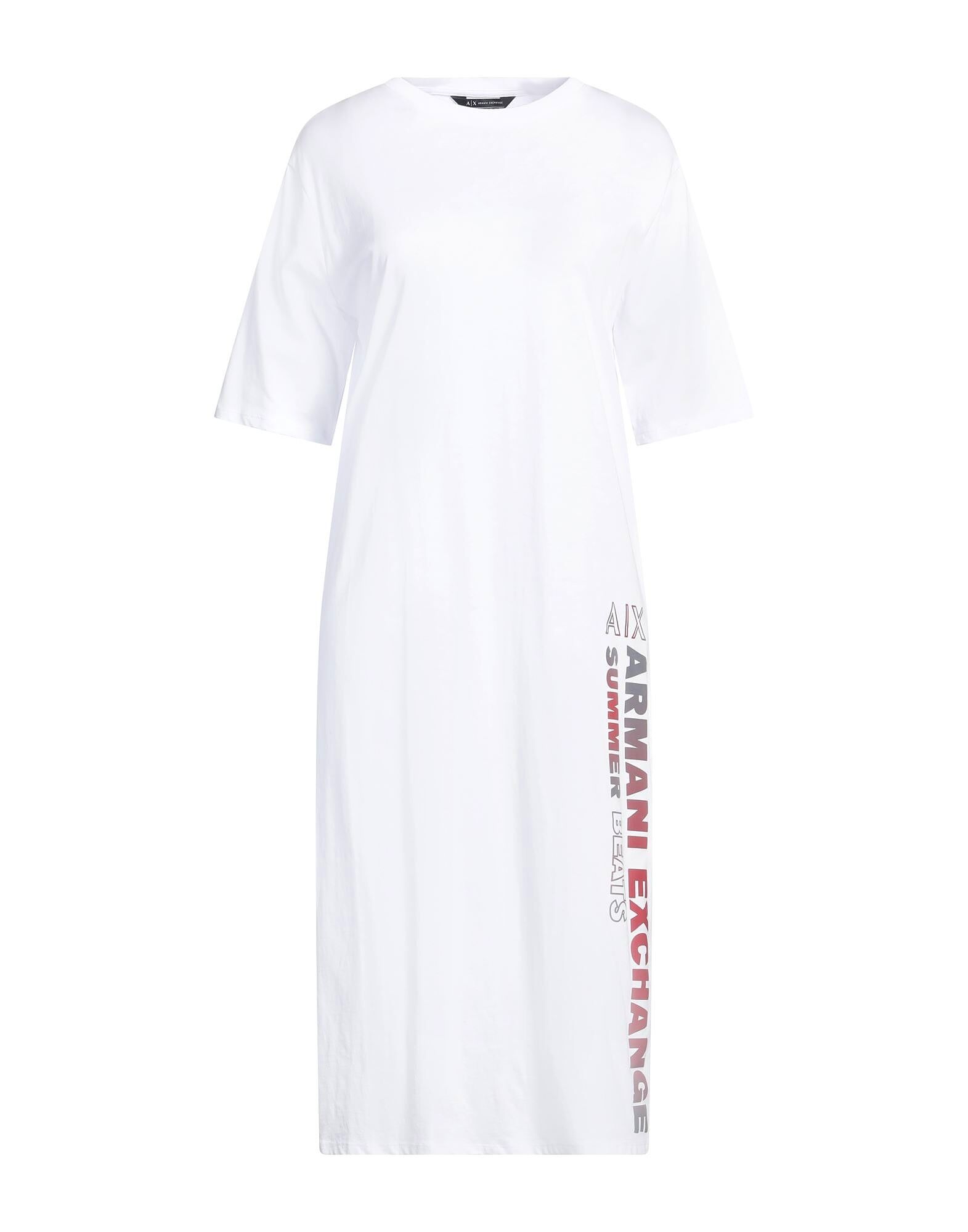 

Платье миди Armani Exchange, белый