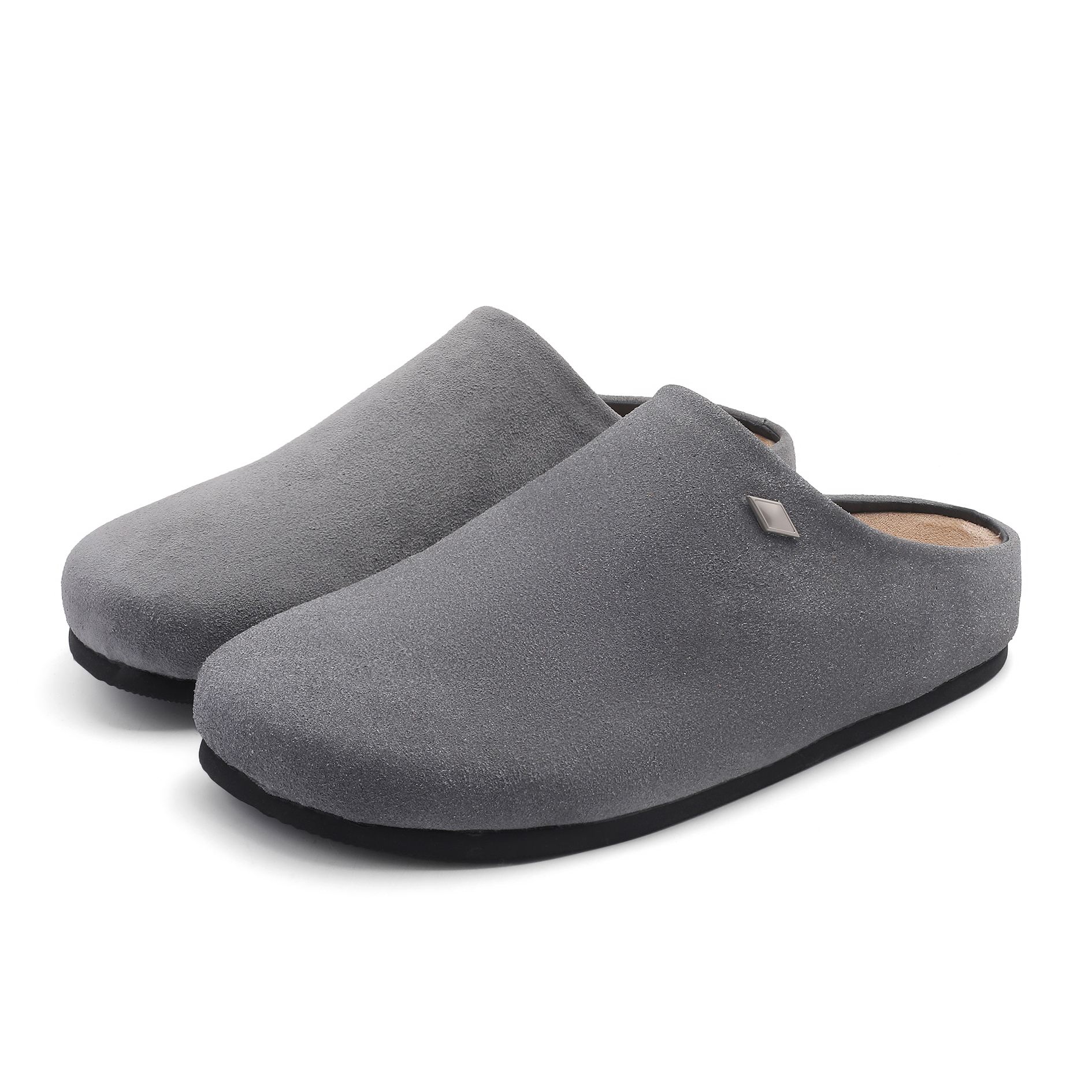 

KLAMMKICKS Скользоустойчивые закрытые тапочки унисекс Haze Gray, цвет Haze Gray