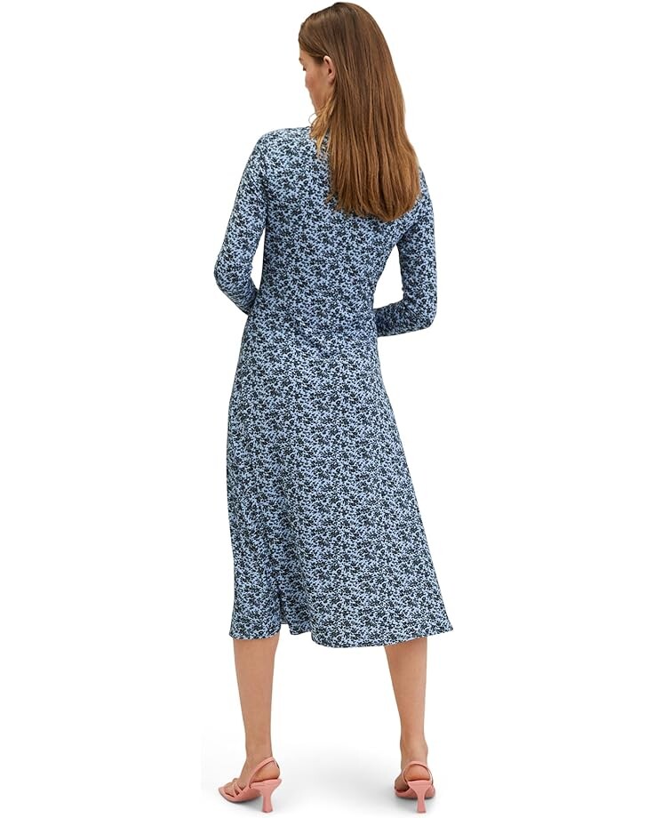 

Платье MANGO Lichi Dress, цвет Medium Blue