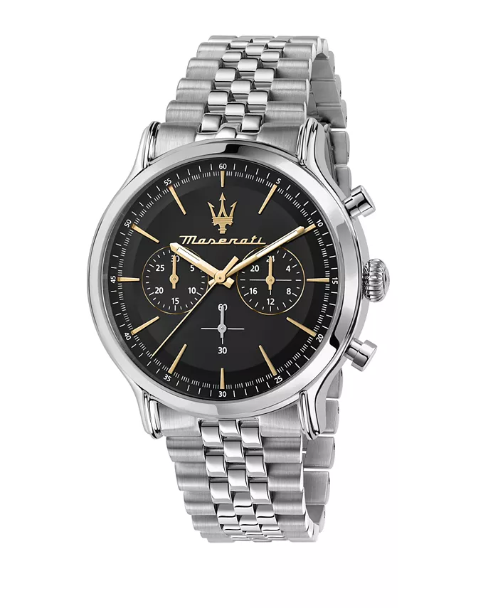 

Мужские хронографические часы со стальным браслетом, 42 мм Maserati