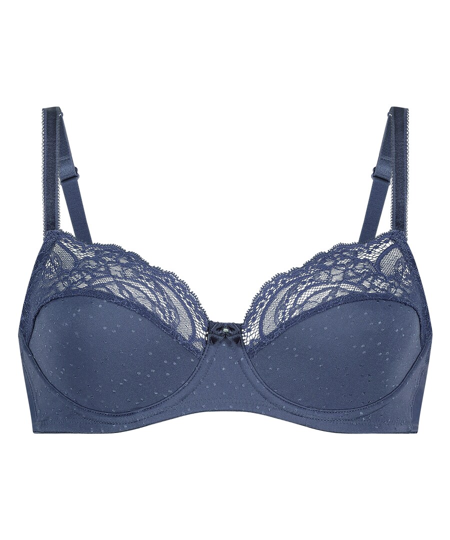

Бюстгальтер-футболка Hunkemöller, синий