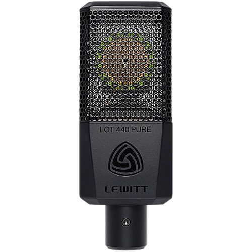 

Кардиоидный конденсаторный микрофон Lewitt LCT 440 PURE с большой диафрагмой (черный)
