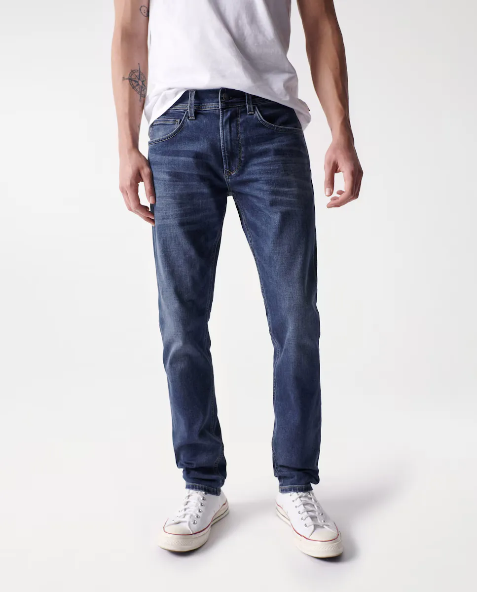 

Мужские джинсы slim coolmax Salsa Jeans, синий