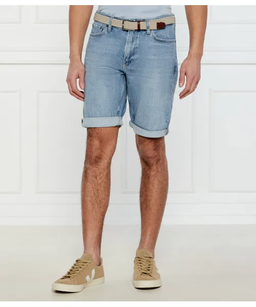 

Джинсовые шорты Slim fit Calvin Klein, синий
