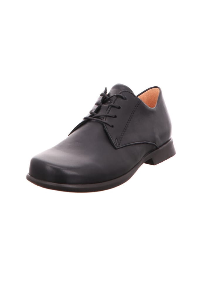 

Think! Черные туфли на шнуровке