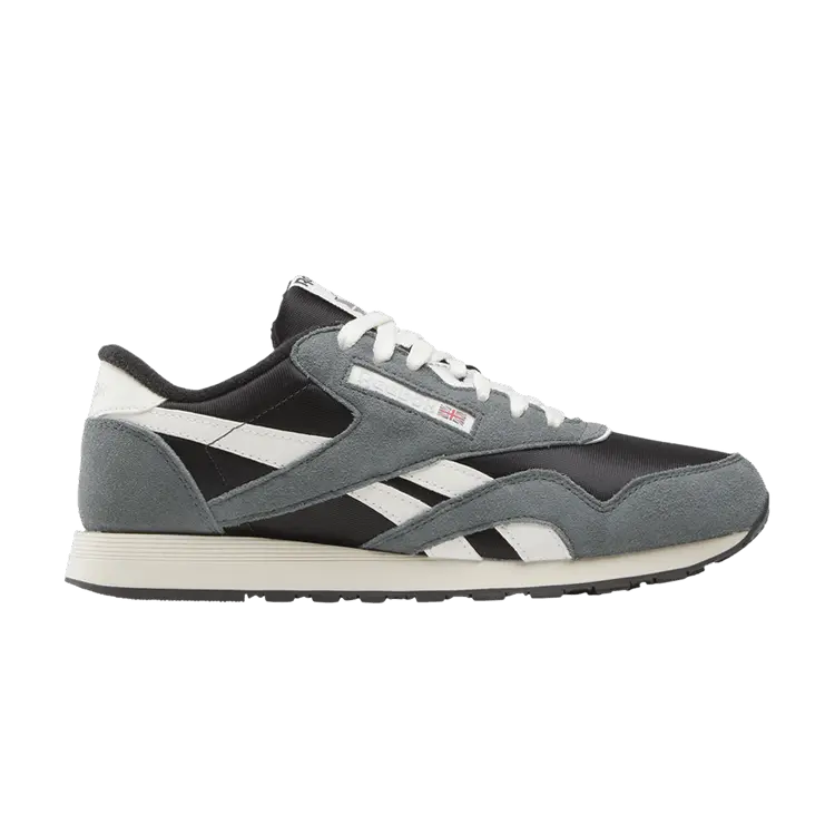 

Кроссовки Reebok Classic Nylon 'Washed Black Dark Fog', серый